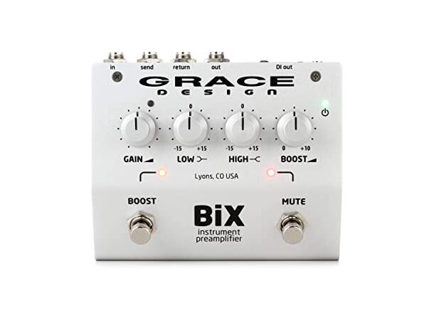 Grace Design BiX Silver Instrument preamp, silver finish 