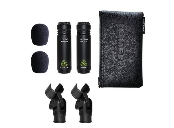 Lewitt LCT 040 MATCH STEREO PAIR Well-balanced sound, pleasant high-end 