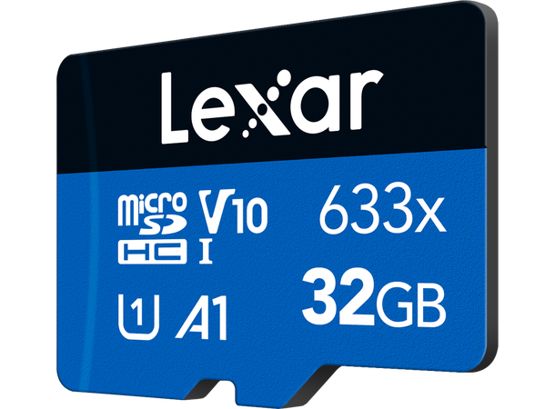 Lexar 633X microSDHC/SDXC (V10) no adapter 