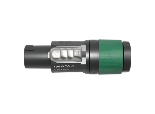 Neutrik NL4FXX-W-L 4 pole speakON cable connector, 10-16mm 