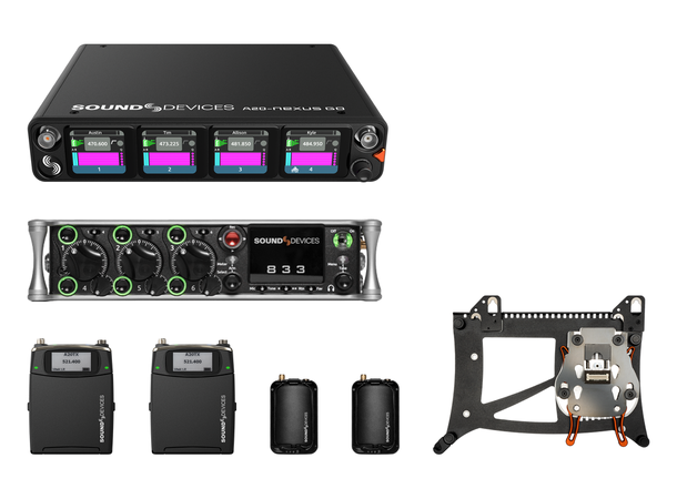 Sound Devices NEXUS GO Lydpakke NEXUS GO, 833, A20-Mini, A20-TX