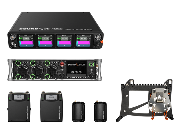 Sound Devices NEXUS GO Lydpakke NEXUS GO, 833, A20-Mini, A20-TX 