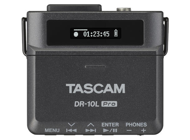TASCAM DR-10L Pro Audio Recorder 32-Bit Float with Lavalier Microphone 