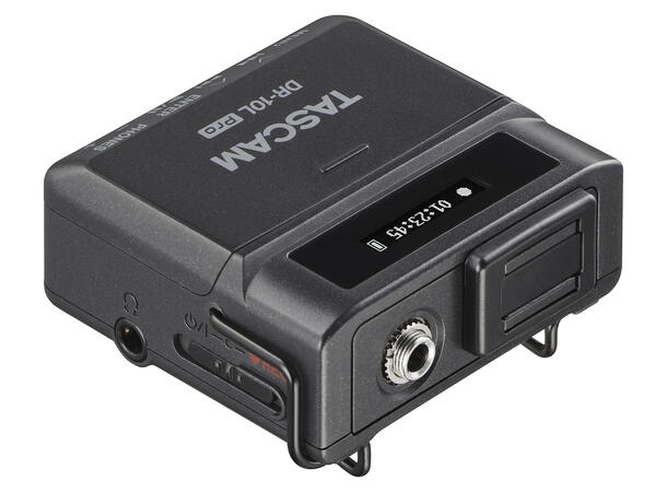 TASCAM DR-10L Pro Audio Recorder 32-Bit Float with Lavalier Microphone 