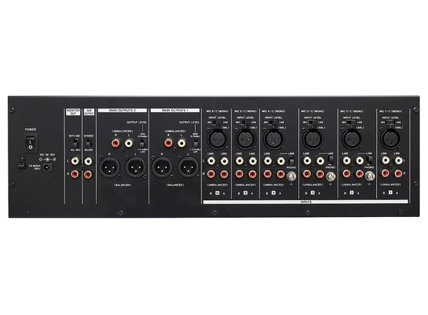 TASCAM MZ-372 Installation Mixer rackmount mixer