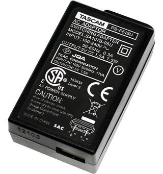 TASCAM PS-515U AC to USB Power Adapter for DR-05, DR-07mkII