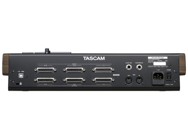 TASCAM Studio Bridge Lydkort & opptager 24 kanals DAW lydkort med lokal opptager 
