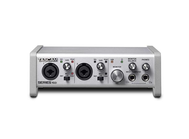 Tascam SERIES 102I USB Audio/MIDI Interface With DSP Mixer 