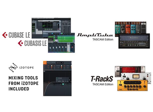 Tascam SERIES 102I USB Audio/MIDI Interface With DSP Mixer 
