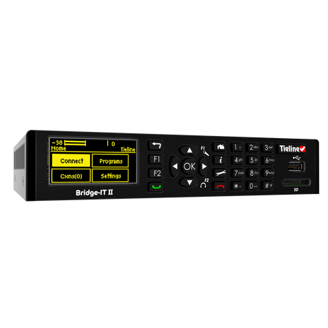 Tieline Bridge-IT II audio Codec POINT TO POINT, MULTIPOINT AND AAC