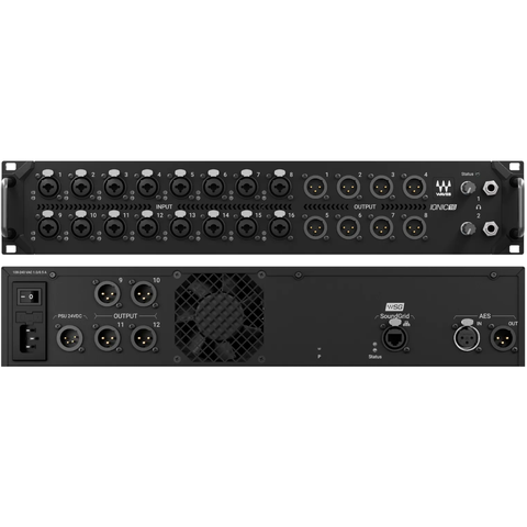 Waves Live IONIC 16 Stageboks 16/12 SoundGrid stagebox, Waves Signature Pre
