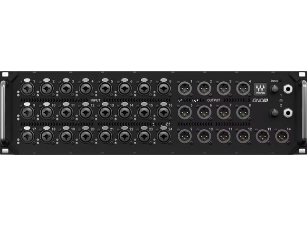 Waves Live IONIC 24 Stageboks 24/18 SoundGrid stagebox, Waves Signature Pre 