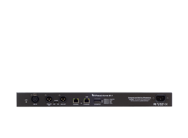 Wheatstone M-1 Radio mikrofon prosessor DSP-based voice processor 
