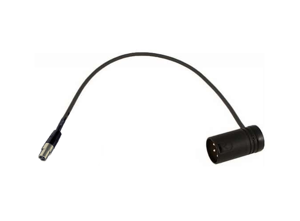 Wisycom CAM50 TA3 til 3 pin XLR LP 60cm 