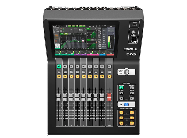 YAMAHA DM3 Digital Mikser m/DANTE 22 kanaler, 16 mic, Dante 16x16 
