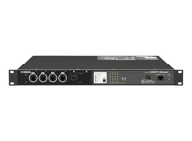 Yamaha SWP1-8 Network switch equipped with 8 ethercon 