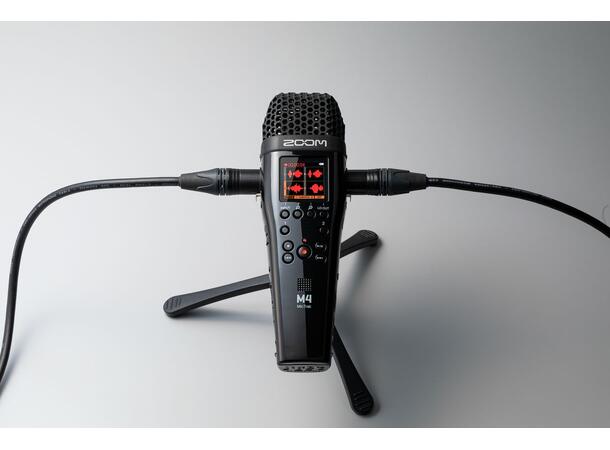 ZOOM M4 MicTrak 4-Channel Field & Music Recorder 
