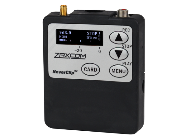 Zaxcom TRXLA5 wide-band transmitter TRXLA5 covers 512.0 - 698.0 MHz 