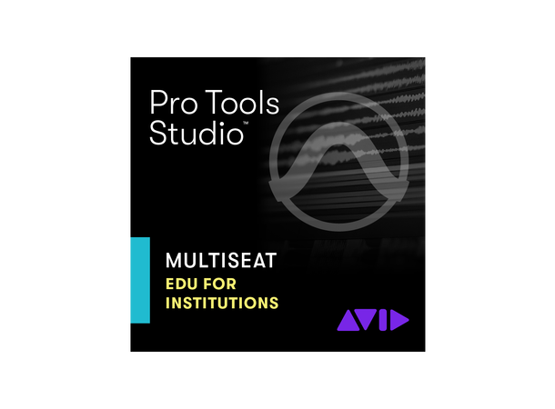 AVID Pro Tools STUDIO Multi-lisens NEW 1x Multiseat NY lisens SKOLE