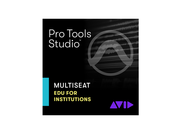 AVID Pro Tools STUDIO Multi-lisens NEW 1x Multiseat NY lisens SKOLE 