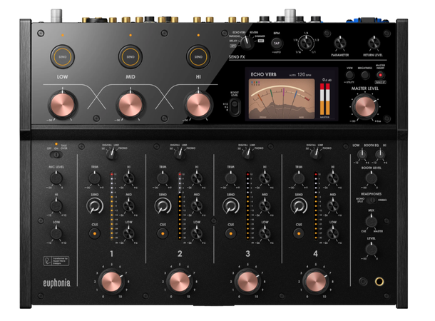 AlphaTheta Euphonia Professional 4-channel rotary mixer 
