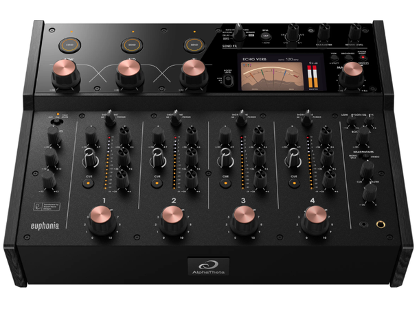 AlphaTheta Euphonia Professional 4-channel rotary mixer 