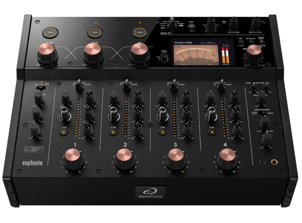 AlphaTheta Euphonia Professional 4-channel rotary mixer