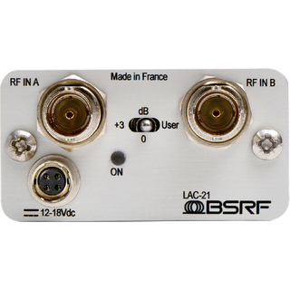 BSRF LAC-21 Linear antenna combiner 2:1 Active combiner with selectable gain