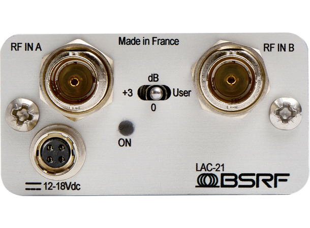 BSRF LAC-21 Linear antenna combiner 2:1 Active combiner with selectable gain