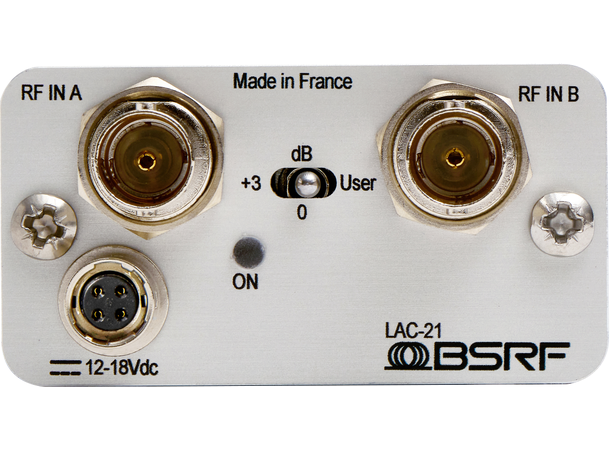 BSRF LAC-21 Linear antenna combiner 2:1 Active combiner with selectable gain 