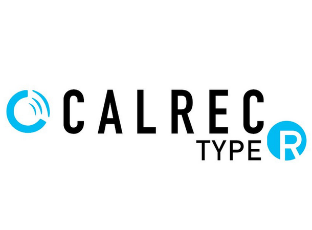 Calrec Type R Festebrakett Small Panel Small Soft Panel on desk stand 