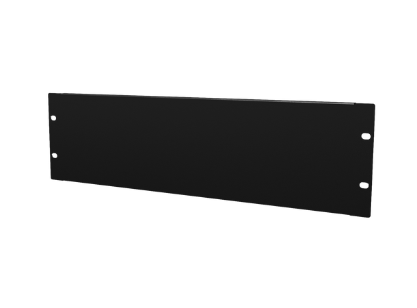Caymon Blindpanel, 3 Unit 19" blindpanel, Sort 