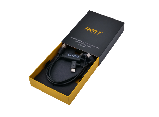 Deity SPD-HR3U 4-Pin Hirose to Triple USB-C 