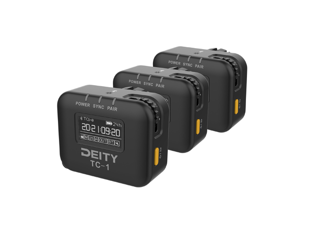 Deity TC-1 Timecode device 3-kit Wireless timecode generator 
