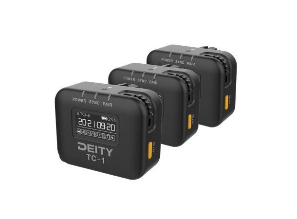 Deity TC-1 Timecode device 3-kit Wireless timecode generator