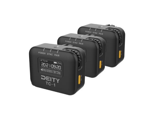 Deity TC-1 Timecode device 3-kit Wireless timecode generator 