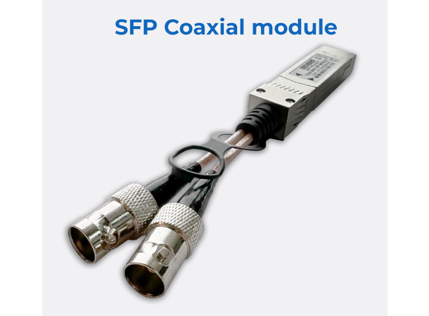 Ferrofish SFP Module Coaxial SFP MADI COAX for Pulse 16 / A32 