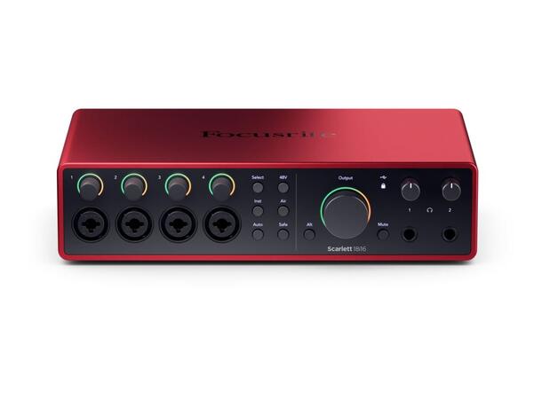 Focusrite Scarlett 18i16 4th Gen USB-lydkort, 18 inn/16 ut 