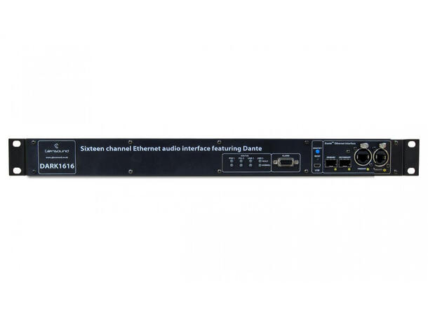 Glensound DARK1616 ADDA konverter Digital AES3, Dante og ADDA 