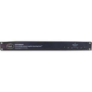 Glensound DARK8MAIR DANTE Mic Amp 8 kanals mikrofonforsterker, remote 19&quot;