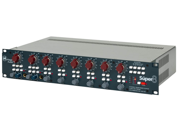 Heritage Audio Súper 8 Micpre 8 ch med ADC 