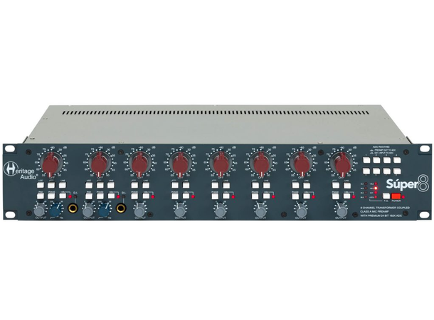 Heritage Audio Súper 8 Micpre 8 ch med ADC 