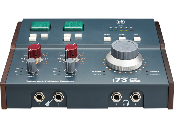 Heritage Audio i73 Pro EDGE Lydkort Lydkort med Native Plugins DSP, ADAT 