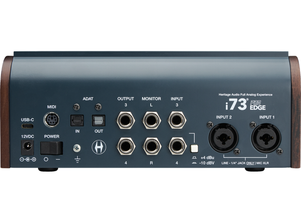 Heritage Audio i73 Pro EDGE Lydkort Lydkort med Native Plugins DSP, ADAT