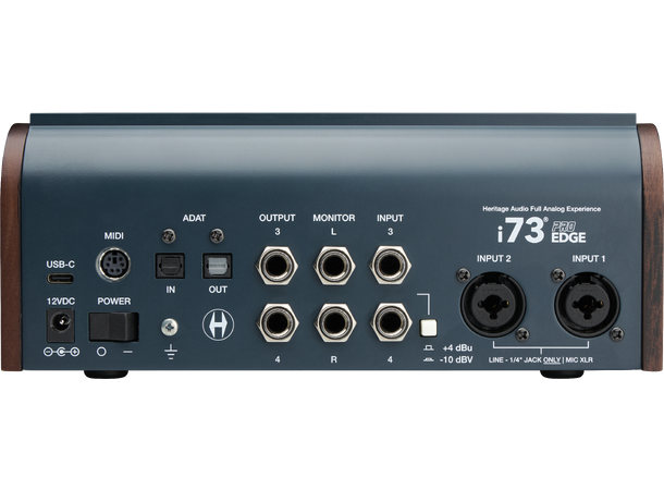 Heritage Audio i73 Pro EDGE Lydkort Lydkort med Native Plugins DSP, ADAT 