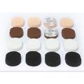 Hide-a-mic Foam-o-pad Mixed 16 multipurpose foam pads, 4 colors