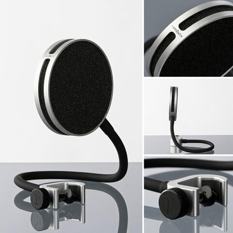 ISOVOX ISOPOP Premium Popfilter Silver, 2 forskjellige filter, vaskbart