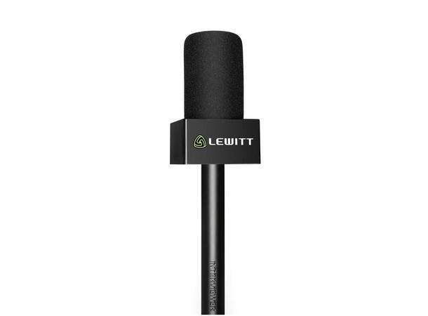 Lewitt INTERVIEWER Mic Sturdy and resilient casing 