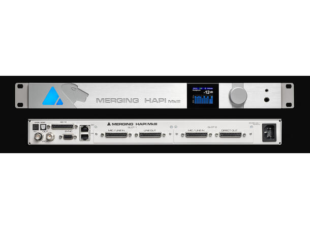 Merging Hapi MKIII network converter Ravenna, AES67, Dante, 8 AES I/O, no i/o 