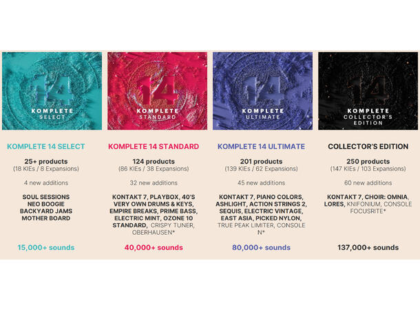 Native Instruments KOMPLETE 14 ULTIMATE Ny fullversjon lisens 